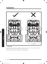 Предварительный просмотр 62 страницы Samsung DW80R706 Series Installation Manual