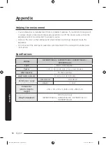 Preview for 50 page of Samsung DW80R706 Series User Manual