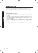 Preview for 8 page of Samsung DW80R7060US User Manual