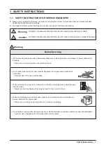 Предварительный просмотр 3 страницы Samsung DW80R9 Series Service Manual