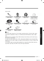 Предварительный просмотр 7 страницы Samsung DW80R9950 Series Installation Manual