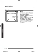 Предварительный просмотр 12 страницы Samsung DW80R9950 Series Installation Manual