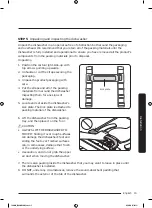 Предварительный просмотр 15 страницы Samsung DW80R9950 Series Installation Manual