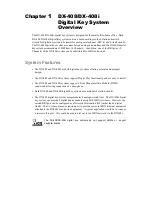 Preview for 9 page of Samsung DX-408 Installation Manual