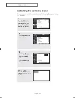 Preview for 30 page of Samsung DynaFlat TX R2678WH Owner'S Instructions Manual