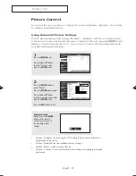 Preview for 37 page of Samsung DynaFlat TX R2678WH Owner'S Instructions Manual