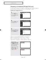 Preview for 46 page of Samsung DynaFlat TX R2678WH Owner'S Instructions Manual