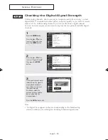 Preview for 49 page of Samsung DynaFlat TX R2678WH Owner'S Instructions Manual