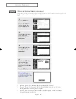 Preview for 56 page of Samsung DynaFlat TX R2678WH Owner'S Instructions Manual