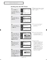 Preview for 58 page of Samsung DynaFlat TX R2678WH Owner'S Instructions Manual