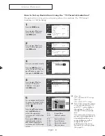 Preview for 61 page of Samsung DynaFlat TX R2678WH Owner'S Instructions Manual