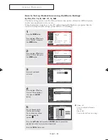 Preview for 62 page of Samsung DynaFlat TX R2678WH Owner'S Instructions Manual