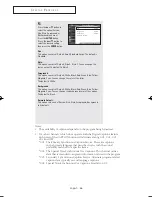 Preview for 66 page of Samsung DynaFlat TX R2678WH Owner'S Instructions Manual