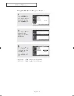 Preview for 71 page of Samsung DynaFlat TX R2678WH Owner'S Instructions Manual