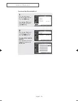 Preview for 75 page of Samsung DynaFlat TX R2678WH Owner'S Instructions Manual