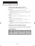 Preview for 79 page of Samsung DynaFlat TX R2678WH Owner'S Instructions Manual