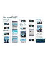 Preview for 3 page of Samsung E3300V Quick Start Manual