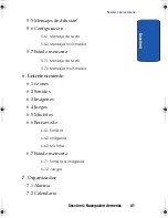 Предварительный просмотр 45 страницы Samsung E335 - SGH Cell Phone Manual Del Usuario