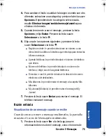 Preview for 79 page of Samsung E335 - SGH Cell Phone Manual Del Usuario