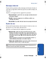 Preview for 83 page of Samsung E335 - SGH Cell Phone Manual Del Usuario