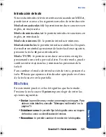 Preview for 125 page of Samsung E335 - SGH Cell Phone Manual Del Usuario