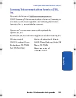 Preview for 169 page of Samsung E335 - SGH Cell Phone Manual Del Usuario