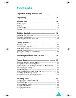 Preview for 4 page of Samsung E600 - SGH Cell Phone User Manual