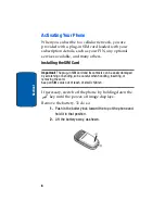 Preview for 10 page of Samsung E635 - SGH Cell Phone User Manual