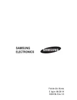 Preview for 1 page of Samsung EB-HN910I User Manual