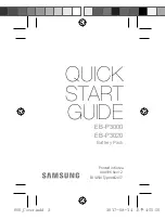 Samsung EB-P3000 Quick Start Manual preview
