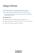 Preview for 7 page of Samsung EB-P3400 User Manual