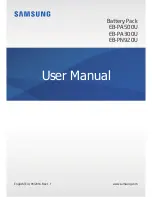 Preview for 1 page of Samsung EB-PA300U User Manual