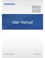 Предварительный просмотр 1 страницы Samsung EB-PA500U User Manual