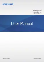 Preview for 1 page of Samsung EB-PG935 User Manual