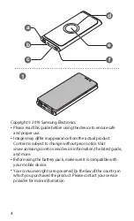 Preview for 4 page of Samsung EB-U1200 Quick Start Manual
