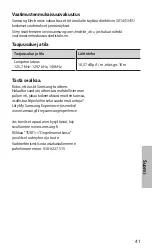 Предварительный просмотр 42 страницы Samsung EB-U3300 Quick Start Manual