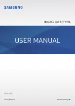 Предварительный просмотр 1 страницы Samsung EB-U3300 User Manual