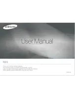 Предварительный просмотр 1 страницы Samsung EC-NV4ZZSBA/US - NV4 Digital Camera User Manual