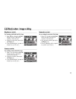 Предварительный просмотр 62 страницы Samsung EC-NV4ZZSBA/US - NV4 Digital Camera User Manual