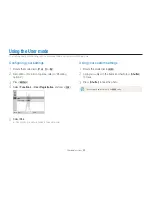 Предварительный просмотр 35 страницы Samsung EC-TL320BBP User Manual