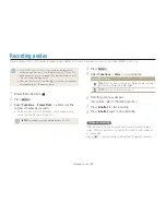 Предварительный просмотр 36 страницы Samsung EC-TL320BBP User Manual