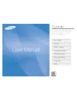 Preview for 1 page of Samsung EC-TL34HBBA User Manual