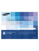 Предварительный просмотр 1 страницы Samsung EC-TL350ZBPBUS Quick Start Manual