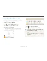 Предварительный просмотр 62 страницы Samsung EC-TL350ZBPBUS Quick Start Manual