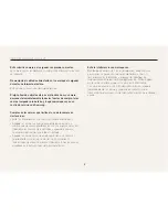 Preview for 3 page of Samsung EC-WB850FBPBUS (Spanish) Manual Del Usuario