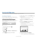 Preview for 48 page of Samsung EC-WB850FBPBUS (Spanish) Manual Del Usuario