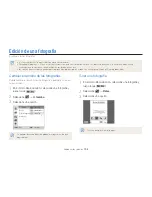 Preview for 109 page of Samsung EC-WB850FBPBUS (Spanish) Manual Del Usuario