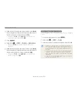 Preview for 113 page of Samsung EC-WB850FBPBUS (Spanish) Manual Del Usuario