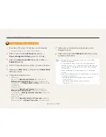 Preview for 148 page of Samsung EC-WB850FBPBUS (Spanish) Manual Del Usuario