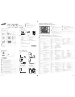 Samsung ED32C Quick Setup Manual предпросмотр